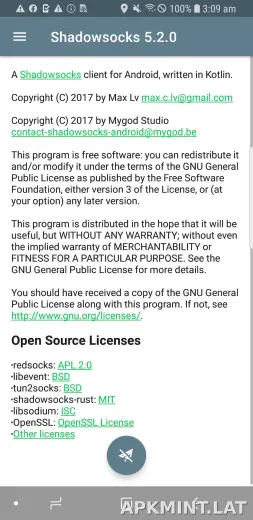 Shadowsocks скриншот 1