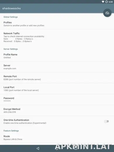 Shadowsocks скриншот 5