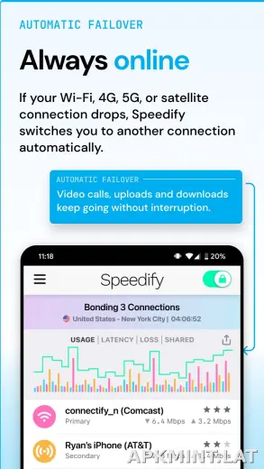Speedify скриншот 2