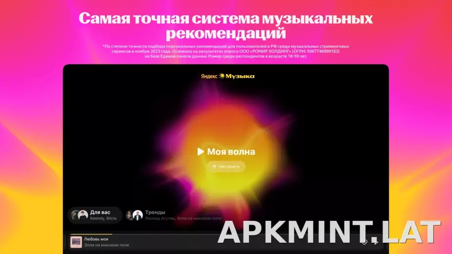 Яндекс Музыка скриншот 1